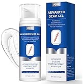 Silicone Scar Gel for Old and New Scars, Stretch Marks & Acne Scar Removal, Advanced Silicone Scar Cream for Surgical, Burn, Keloid, Injury & Acne Scars, Fast Absorbing Gel, 1.76 oz (50ml)