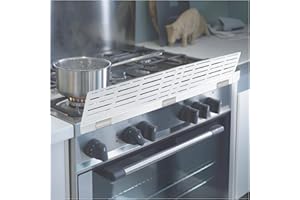 SDSNTE Adjustable Child Safety Stove Guard - Heavy-duty Heat- resistant Child Proof Stove Guard That Protects from Burns and Scalds 17”-34”