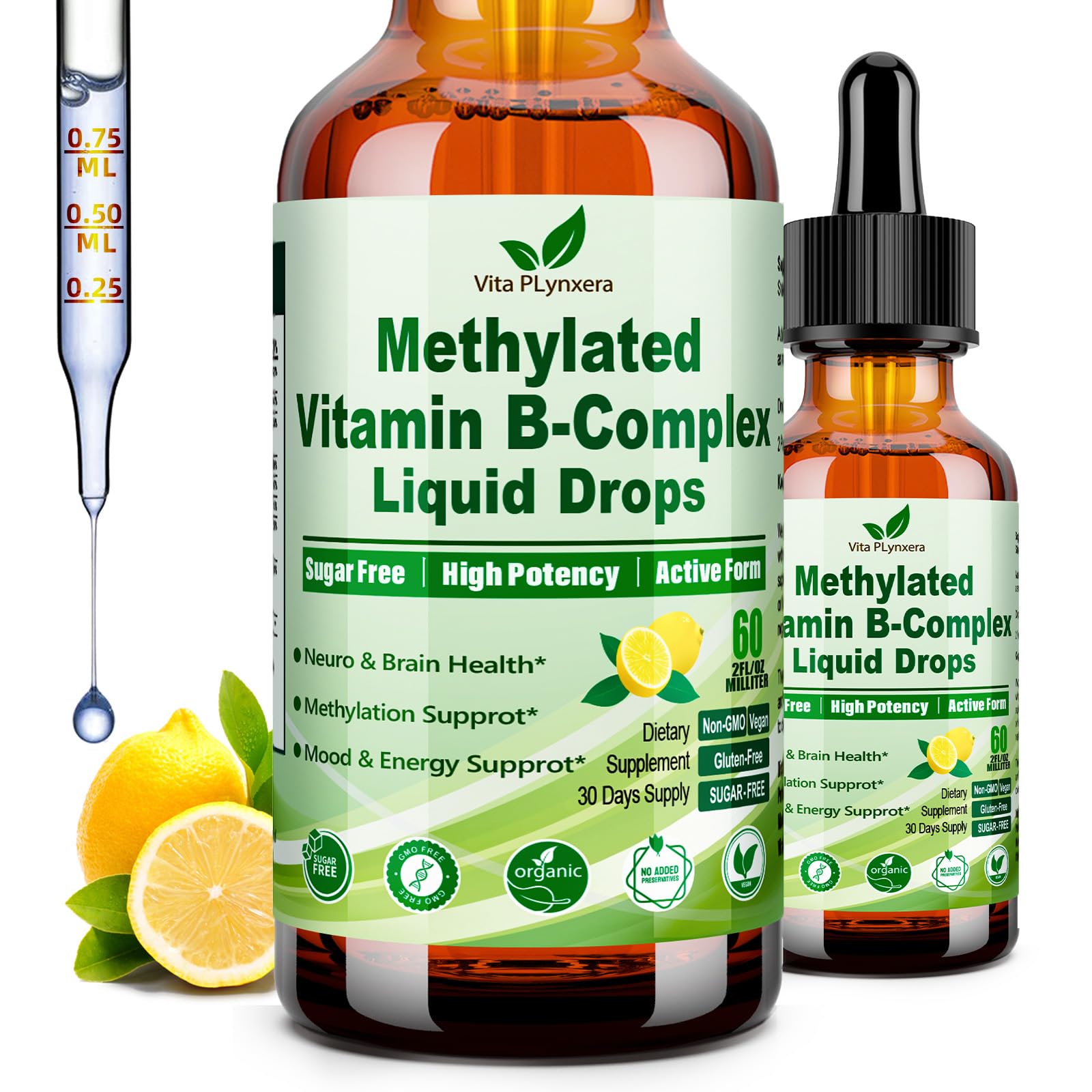 Methylated Vitamin B-Complex Liquid Drops