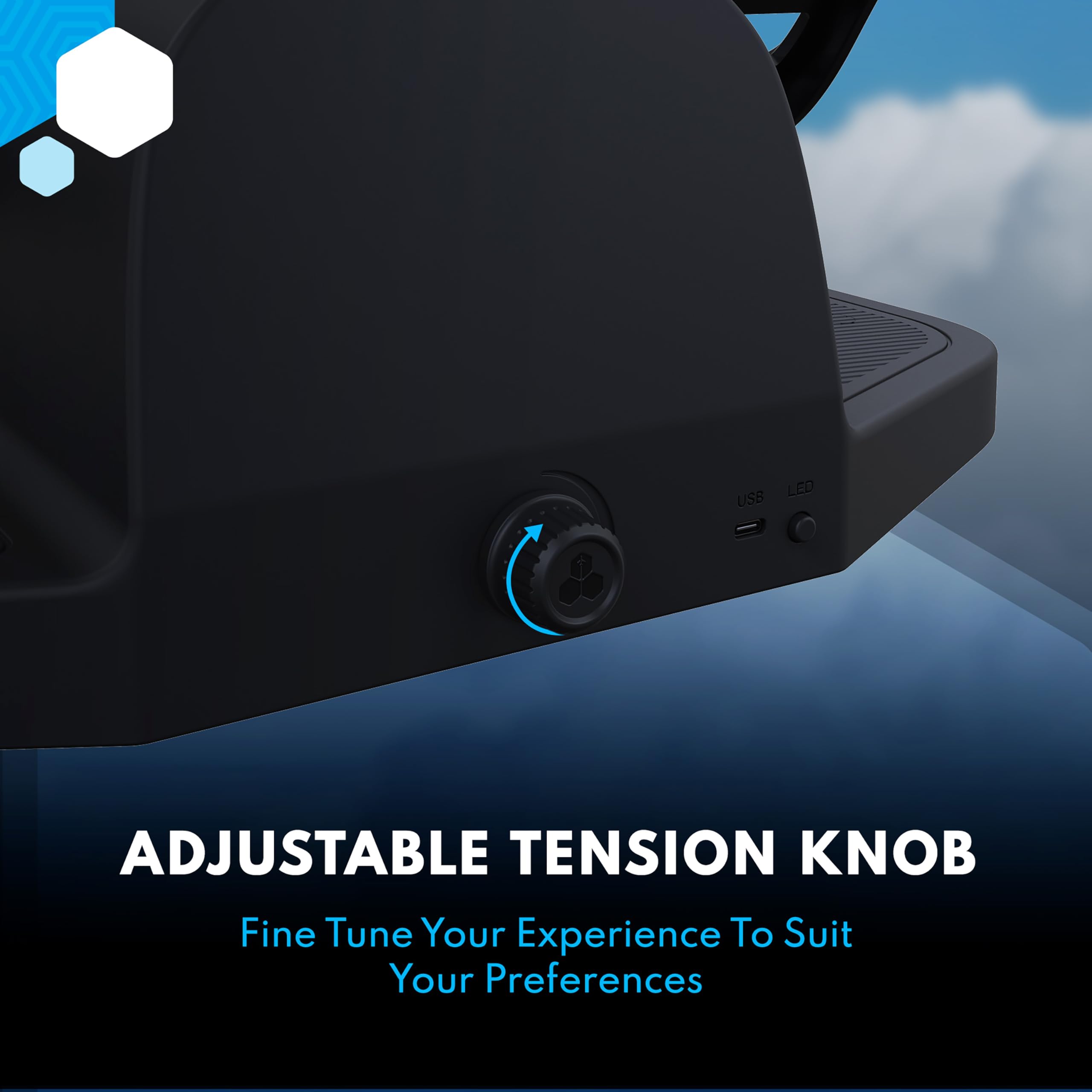 Honeycomb Aeronautical Charlie Rudder Pedals - PC- Realistic and Immersive Flight Experience - Left and Right Toe Brake Axis - Adjustable Feet Angles