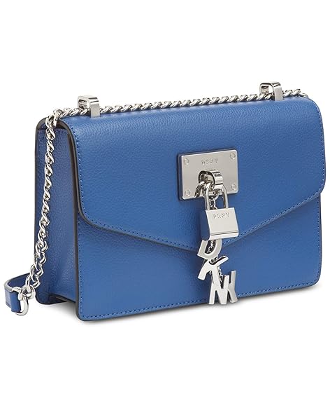 dkny pebbled leather shoulder bag