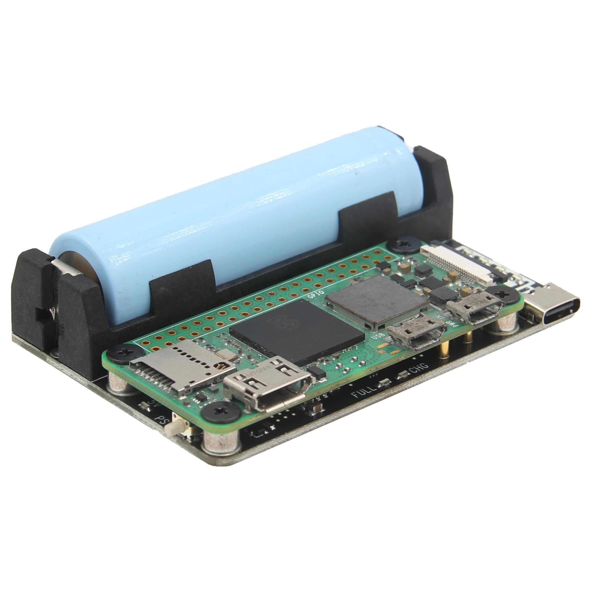 Geekworm X306 V1.3 Ultra-thin UPS Shield for Raspberry Pi Zero 2 W