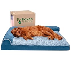 Furhaven Memory Foam Dog Bed for Large Dogs