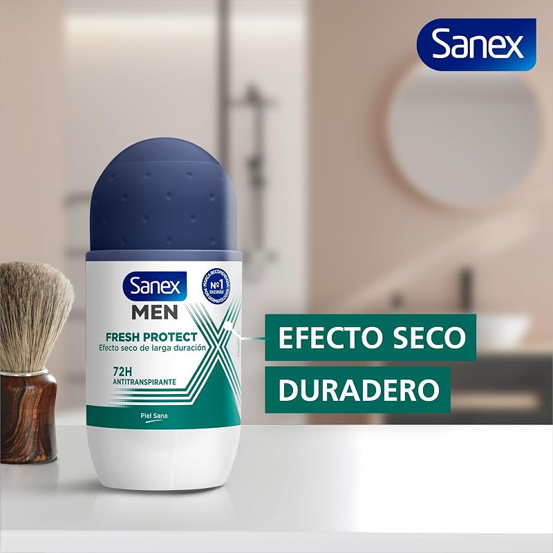 Men Fresh Protect, Desodorante Antitransp. Roll-On Hombre, 6x50ml