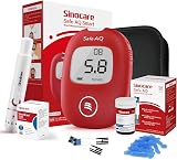 Sinocare Safe AQ Smart Blood Glucose Monitor Kit with Strips 25