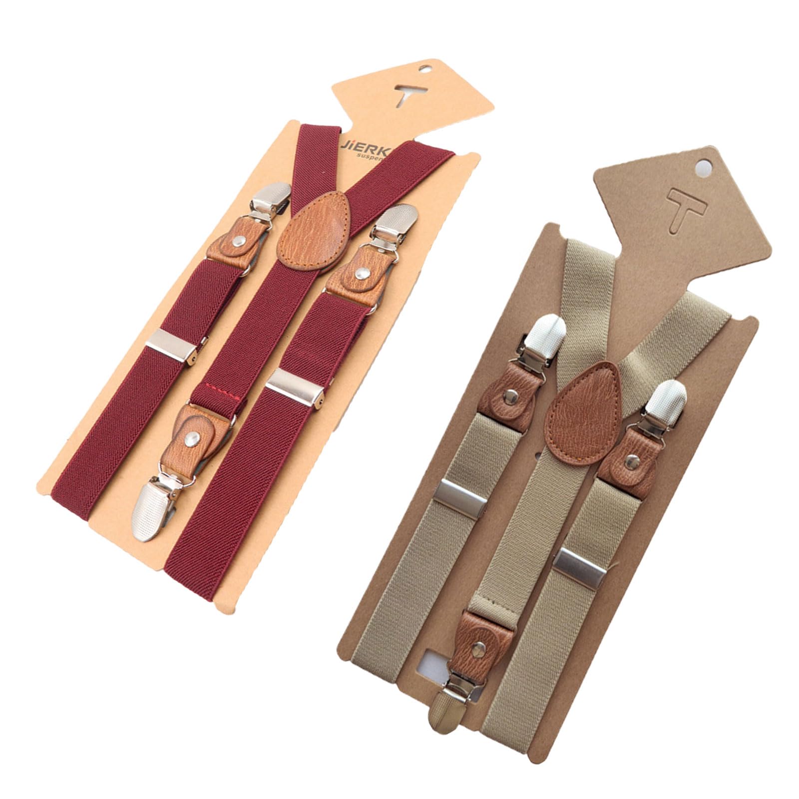 rflaueo 2pcs Pet Soft Dog Washable & Adjustable Suspenders for Diaper Keeper and Belly Bands (U168-2)