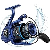 KastKing Kapstan &amp; Elite Saltwater Spinning Fishing Reels | Max Drag: 55 lb, Aluminum Frame, IPX6 Waterproof, Corrosion-Resistant Bearing System, Big Game, For Saltwater