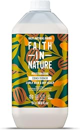 Faith In Nature Shea & Argan Conditioner 5L Refill Pack Vegan Cruelty Free view 1