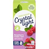 Crystal Light Drink Mix, 60 Packets Raspberry Green Tea, 1.87 oz each