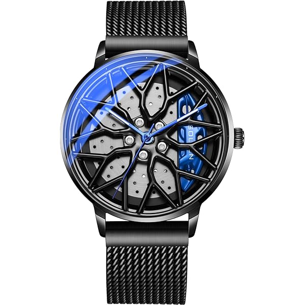 KIESENBERG Regalo per Lancia Delta d'epoca Fan Autista Orologio L-6397