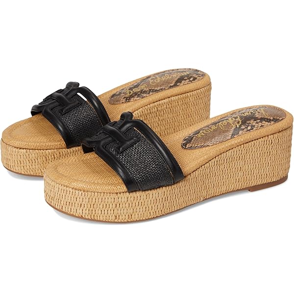 Amazon.com | Vince Camuto Women's Maxine Banded Buckle Slide