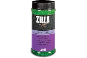 Zilla 100111823 Reptile Food Gut Load Cricket Drink, with Calcium, 16-Ounce