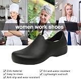 Bella Bays Kitchen Shoes Women Lightweight EVA Clog Black Size 4 view 3