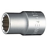 TONE Socket 12-Point 4D-13 1/2" Inch Drive 13mm