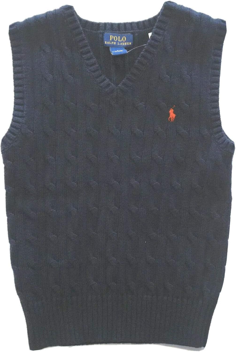 polo knit vest