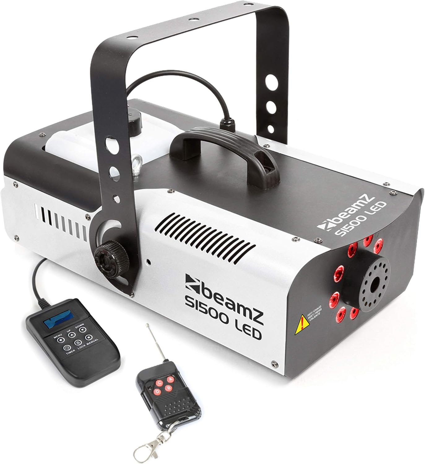 beamz DJ Smoke Machine Fog Effect LED RGB DMX Timer Amazon.co.uk