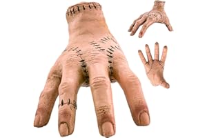 Halloween Decoration, Realistic Latex Thing Hand, Wednesday Family Decorations, Scary Fake Hand, Cosplay Party Decoration Pro