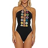 ISABELLA ROSE Women's 1969 Maillot One Piece Swimsuit, Adjustable, Bathing Suits