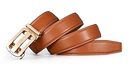 guvoosm Mens Belt,Ratchet Dress Adjustable Belts