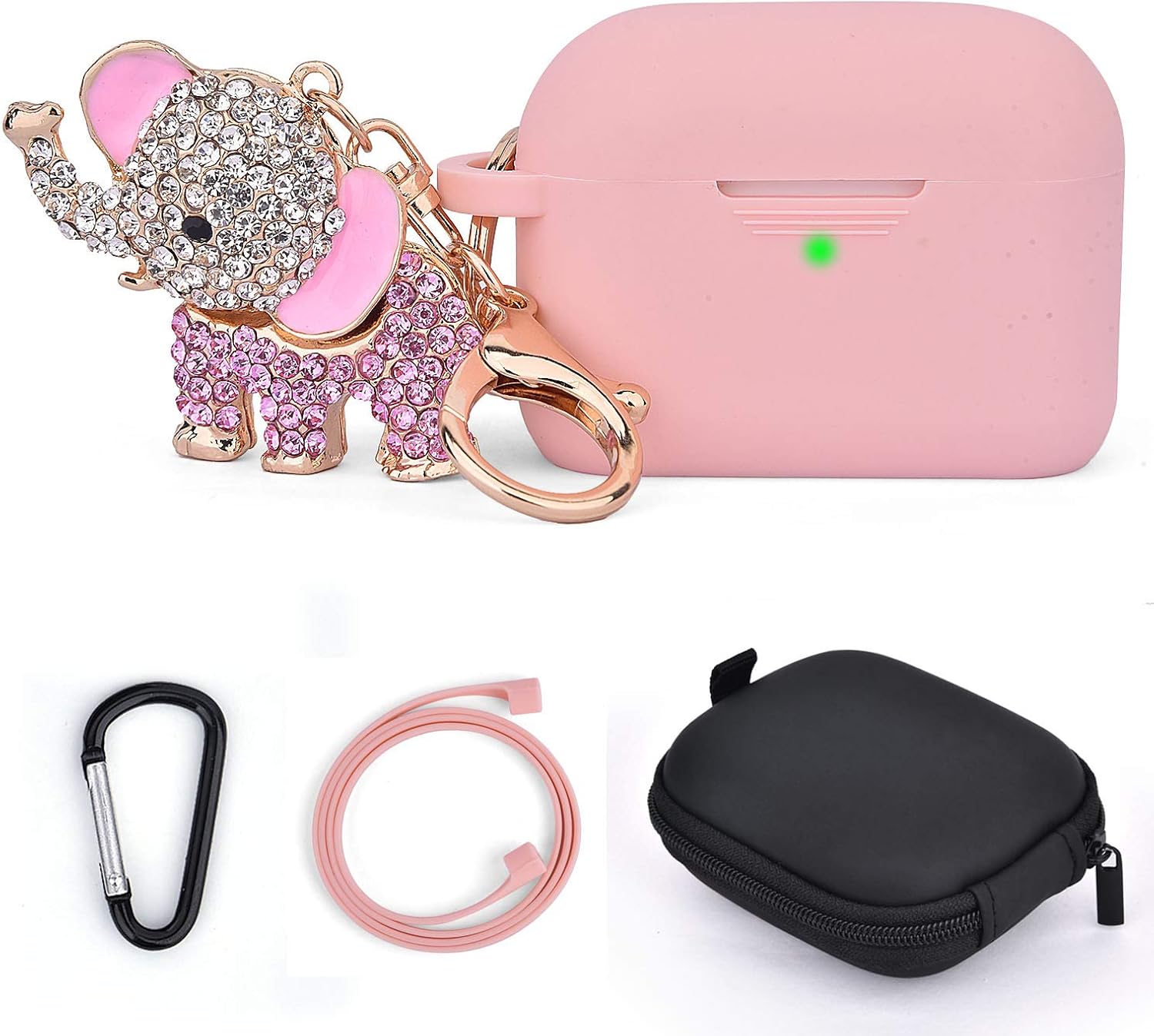 Airpod Pro Protective Case Cover Keychain Cute, Torotop Airpod 3