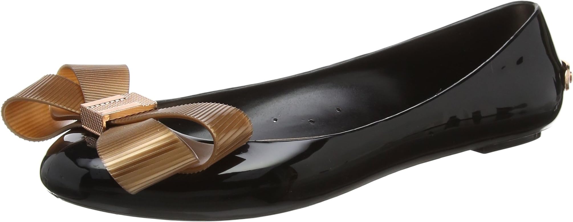 TED BAKER WOMENS LARMIAR CLOSED TOE BALLET FLATS
