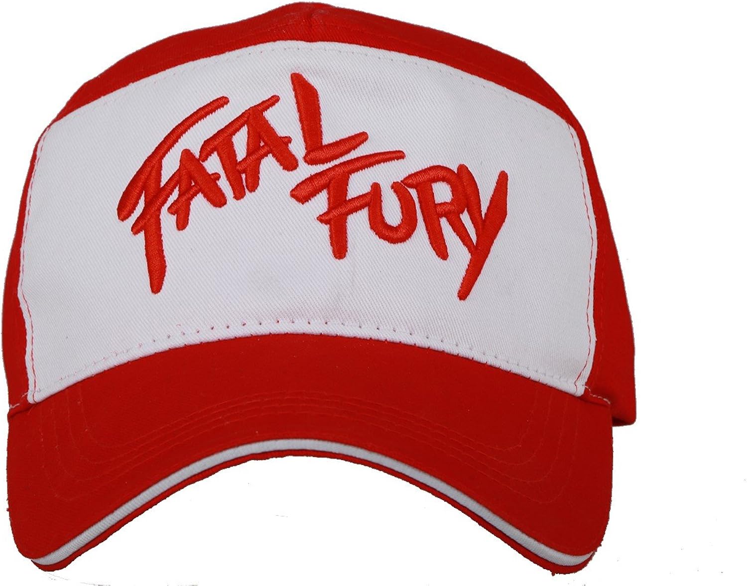 Curved Embroidered Fatal Fury Terry Bogard Red Cap Hat Andy King