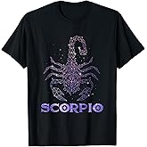 Scorpio Horoscope Astrology Symbol Zodiac Sign T-Shirt