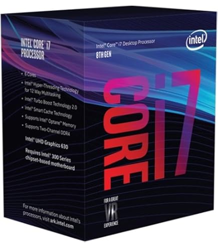 Amazon.com: Intel Core i7-8700 6 Cores 3.2GHz 12MB 8 GT/s
