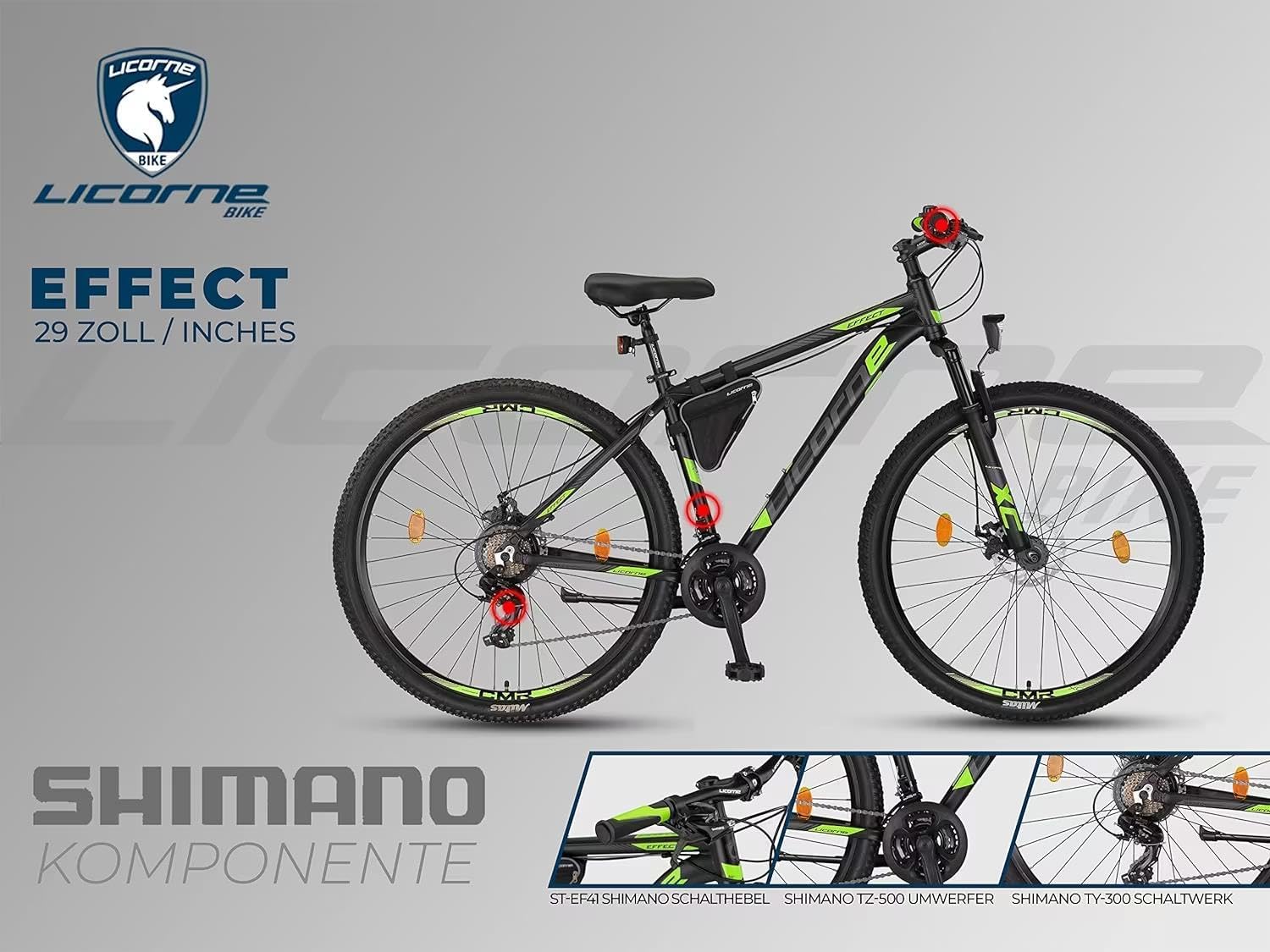 Bicicleta De Montaña 29 Pulgadas Bici De Montaña Licorne 29