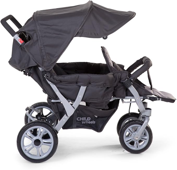 child wheels triple stroller