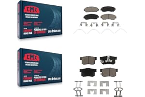 Front Rear Ceramic Brake Pads Kit For Honda CR-V Crosstour Accord KCX-100345