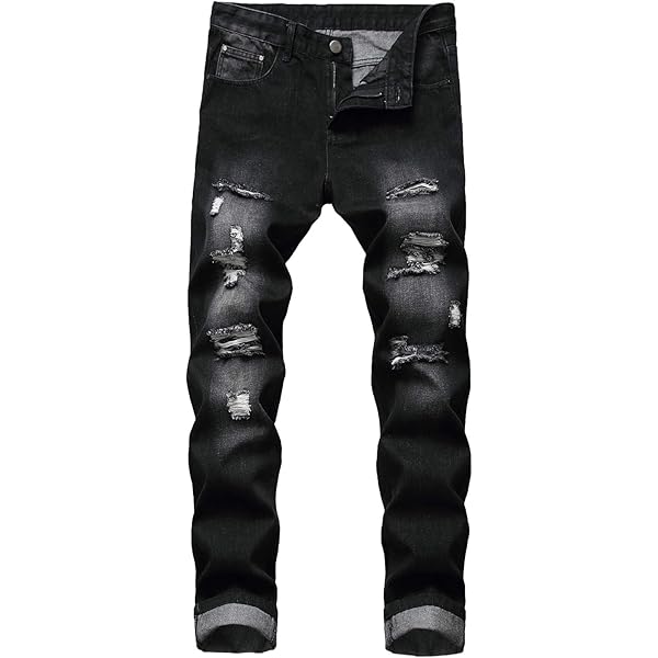 パンツ XTONZ XP178 Star Damage Vintage Washed Denim Pants BLACK xp1 MUSINSA | XTONZ XP178 Star Damage Vintage Wash Denim Pants