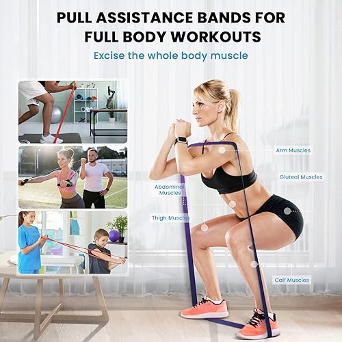 Bob and Brad Resistance Bands Set-10Pcs, Exercise Bands with