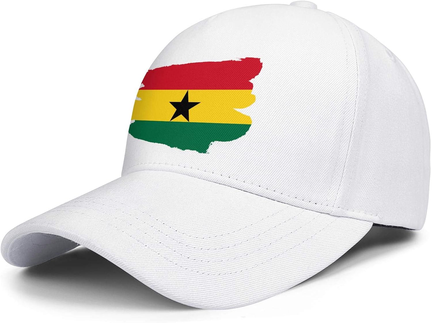 STWr Men Women Ghana Flag Adjustable Sandwich Hat Baseball Cap Amazon