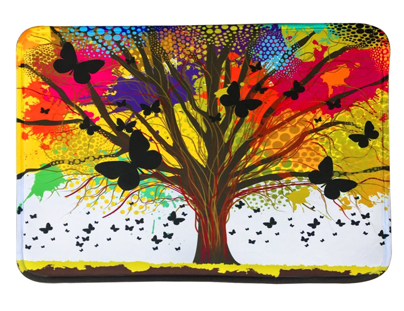 Multi Patterns Big 3D Printed Memory Foam Anti-slip Bath Rugs Soft Bathroom Mat Doormat Carpet 19.5 x 31.2 inches (#11)