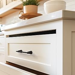HESTIA HARDWARE 10 Pack 5 Inch Black Cabinet Pulls