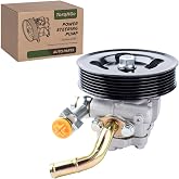 21-5451 Power Steering Pump with Pulley Compatible with Nissan Frontier 2005-2019 Pathfinder Xterra 2005-2015 Suzuki Equator 4.0L V6 Power Assist Pump Replace # 49110EA200 491109CA0A 9605451
