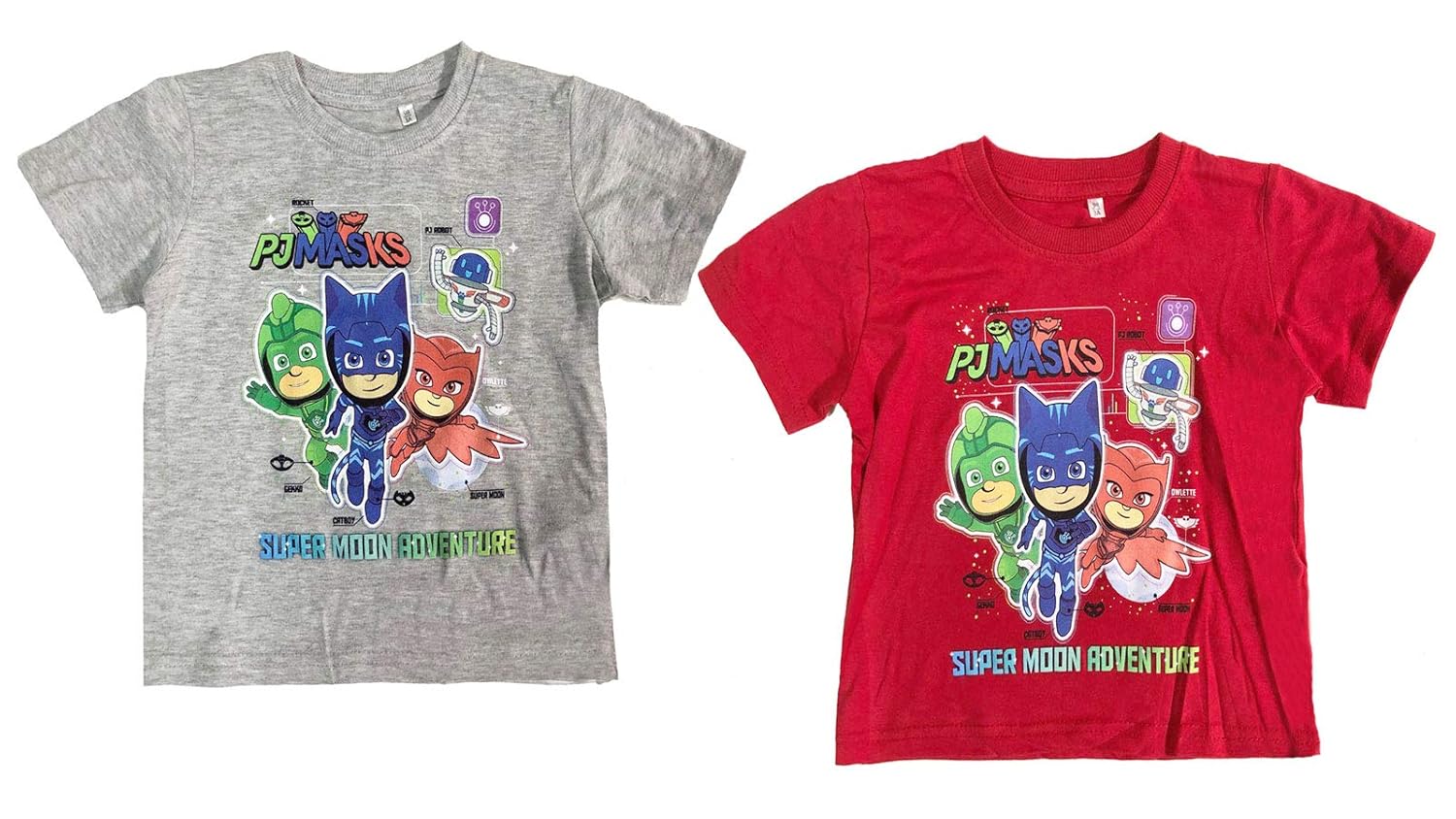 camisetas heroes en pijama
