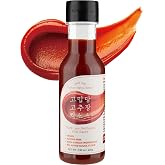 Thank-you Gochujang Kick Sauce, Korean Hot Chili Drizzle, 8.81 fl oz | Gochujang, kick sauce and vegan buldak, Allulose sweetened, No corn syrup, Mild to fiery, Since 1965