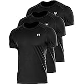 NELEUS Men's Dry Fit Athletic Running Shirt