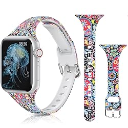 Moolia Slim Printed Pattern Band Compatible with