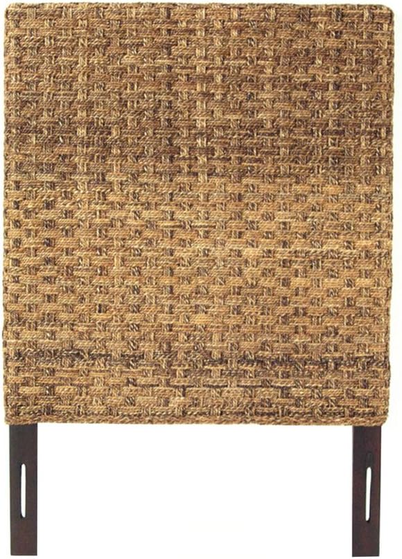 Best Padma’s Plantation Weave Headboard, Twin, Natural Rwhb01-T