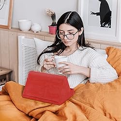 Soft Tablet Stand Pillow with Pocket,Tablet Cushion