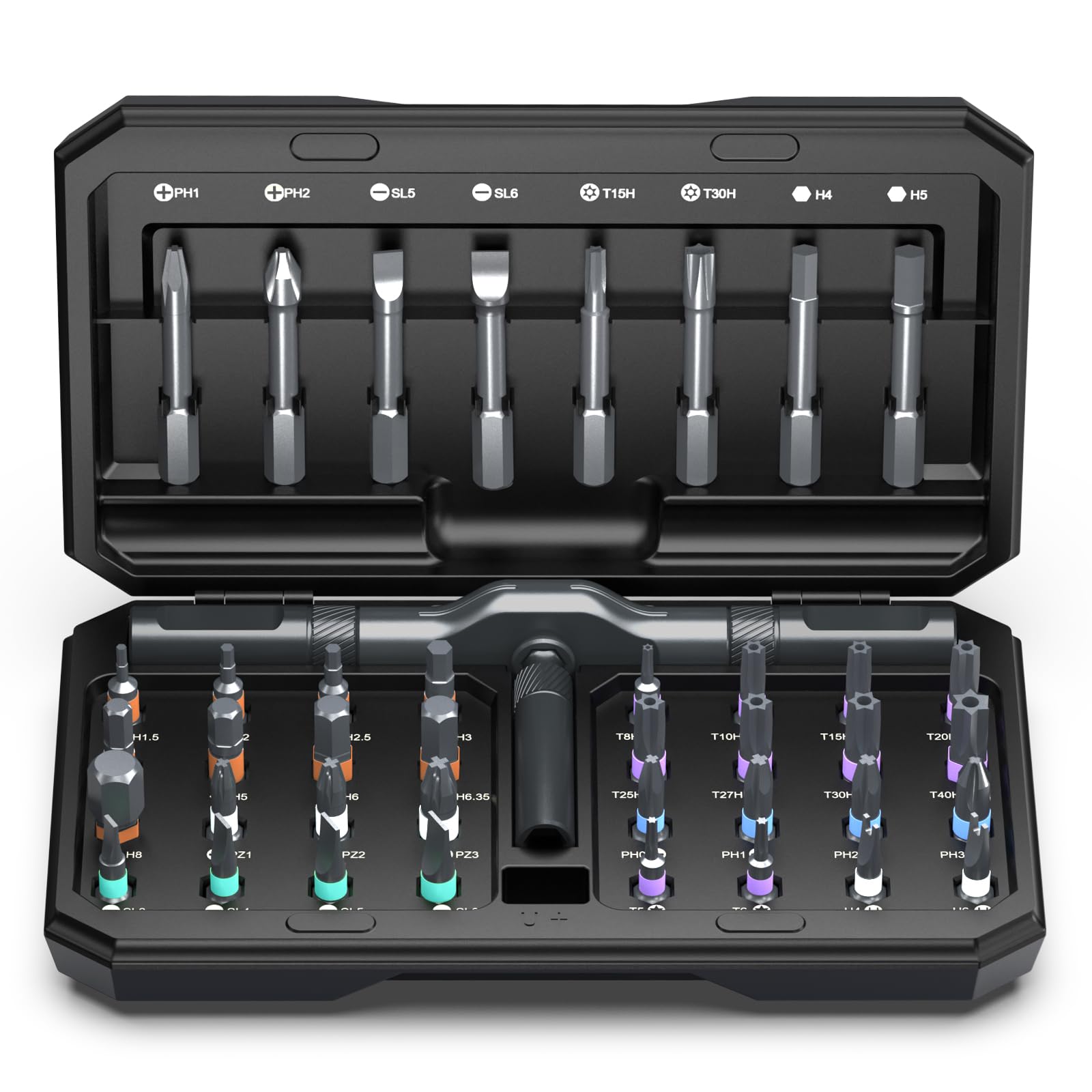Bomivoi 42 in 1 Magnetic Screwdriver Set, DIY
