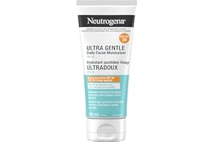 Neutrogena Ultra Gentle Daily Facial Moisturizer with SPF 30 Sunscreen with CICA, Lightweight Face Lotion with Broad Spectrum