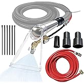SplashPower Shop Vac Extractor Attachment Kit for Wet/Dry Vacuum | Universal Hose Adapter for Carpet Upholstery Cleaning &amp; Auto Detailing