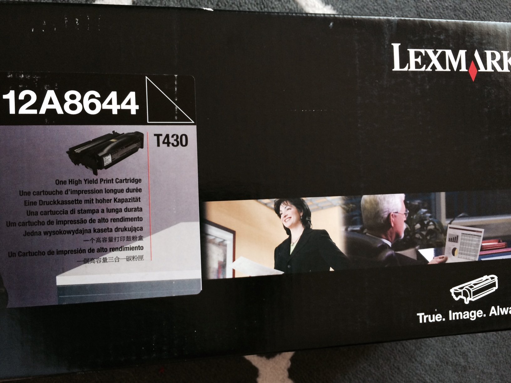 Lexmark - Toner cartridge - 1 x black - 12000 pages