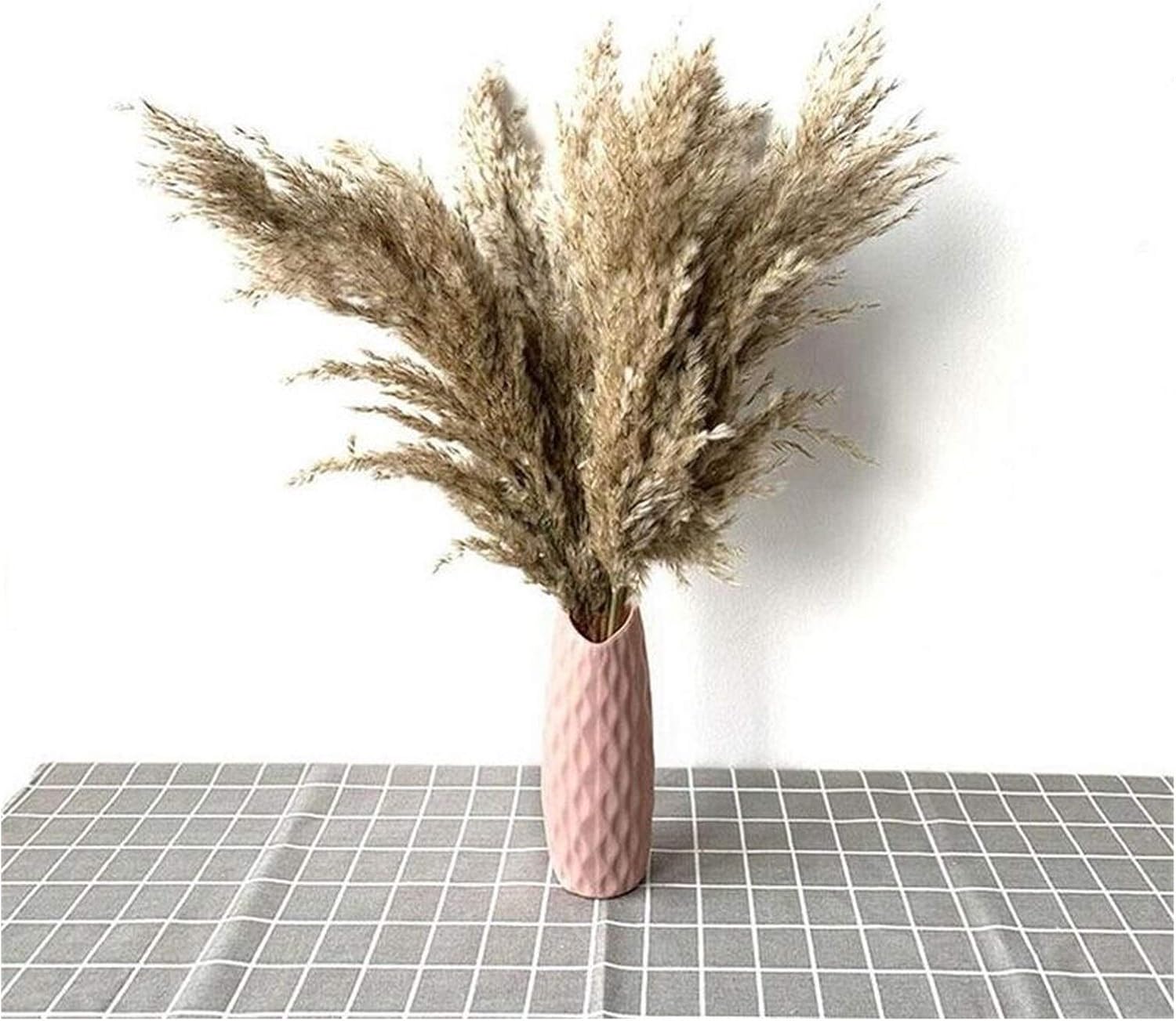 Decorazione Pampas Artificiale - 6 Pezzi 104cm, Stile Boho Per Casa - Foto 3