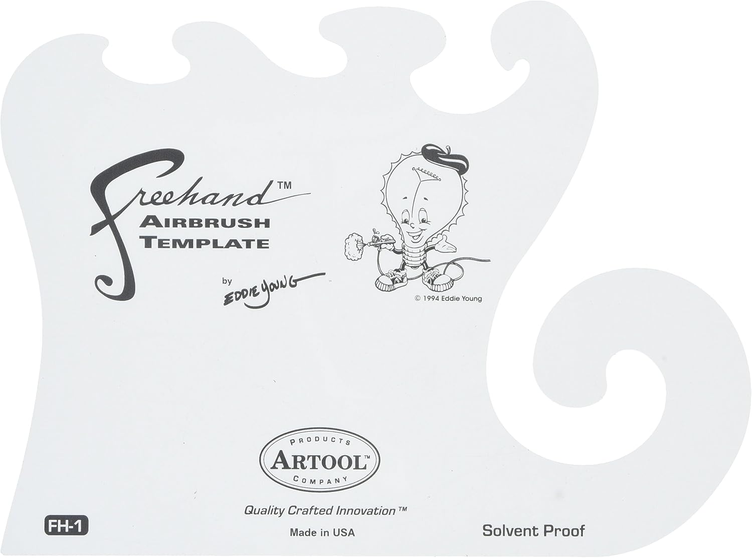 Iwata-Medea Artool Freehand Template #1