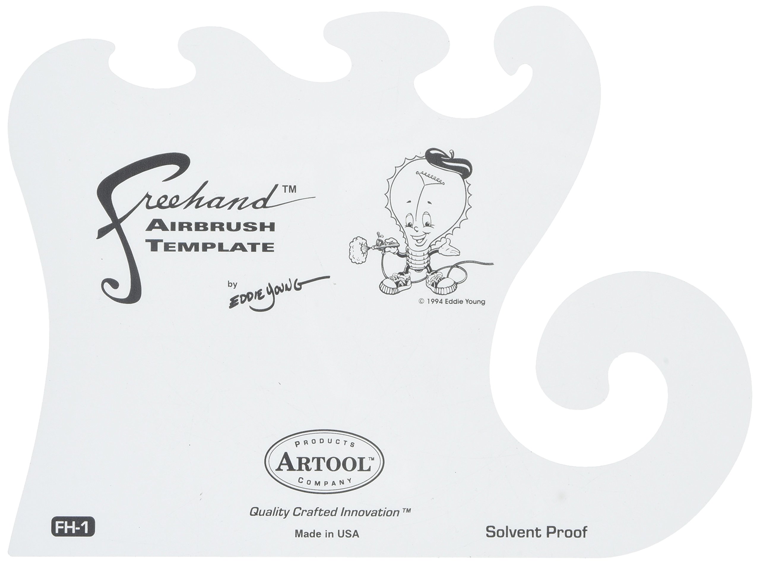 Iwata-Medea Artool Freehand Template #1